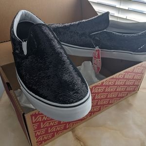 Brand new Vans, size 16 and Black
